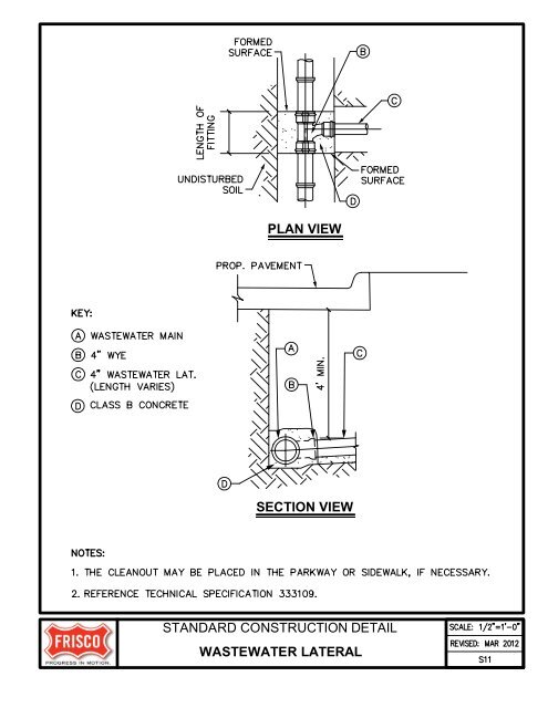 City of Frisco Engineering Standards