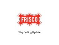 WayfindingUpdate2_25_11rev2 - City of Frisco