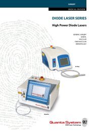 DIODE LASER SERIES - Quanta System