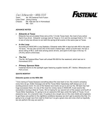 to download the full preview (PDF format) - Roush Fenway Racing