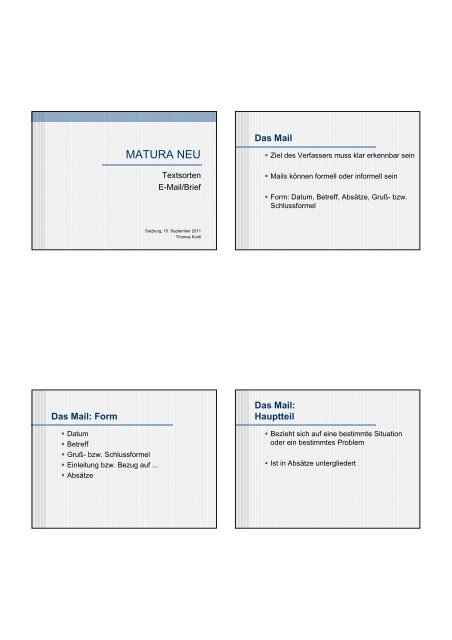 Brief E Mail Russischlehrer At