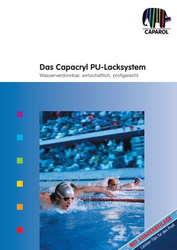 Das Capacryl PU-Lacksystem - Caparol