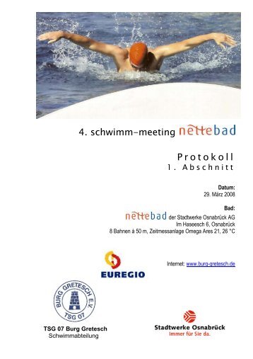 4. schwimm-meeting Protokoll - sco04.de
