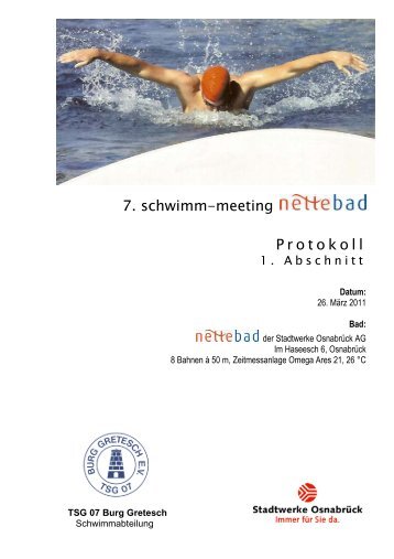 7schwimm-meeting Protokoll Abschnitt 1 - sco04.de