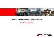 Absolute Return mit dem Value Stillhalter Konzept - Scoach Europa ...