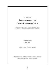Simplifying the Felony Sentencing Statutes - Supreme Court