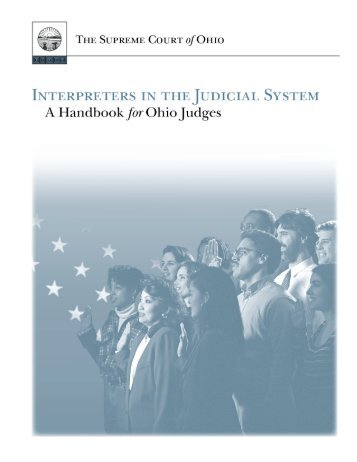 A Handbook for Ohio Judges - Supreme Court
