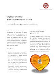Artikel zum Employer Branding - SCOPAR Scientific Consulting ...