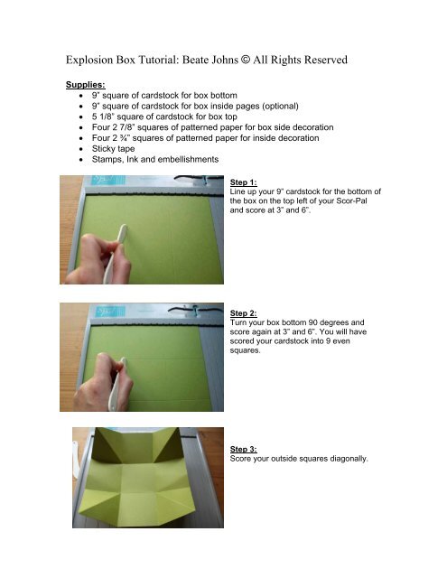 Scor-Pal Book-Score, Fold, Create