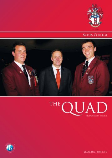 Issue 25 - Dec 2010 - Scots College