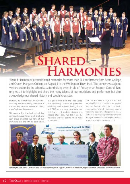 Issue 24 - Sept 2010 - Scots College