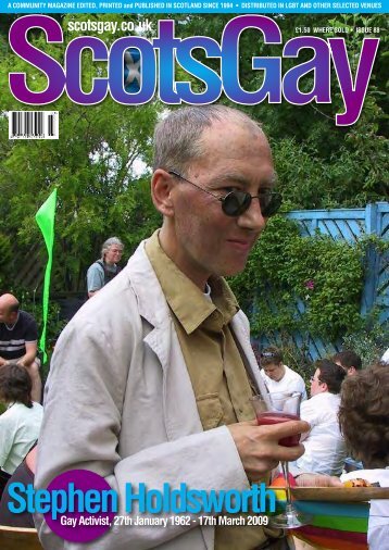 ScotsGay Issue 88 - ScotsGay Magazine