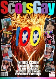 ScotsGay 100 - ScotsGay Magazine