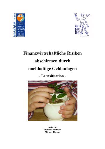 Zum Download - Bildung fÃ¼r nachhaltige Entwicklung