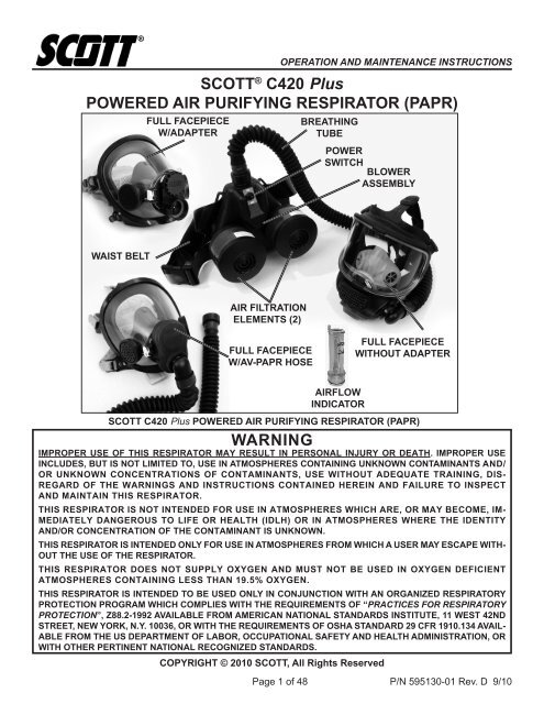 Scott Av 2000 Size Chart