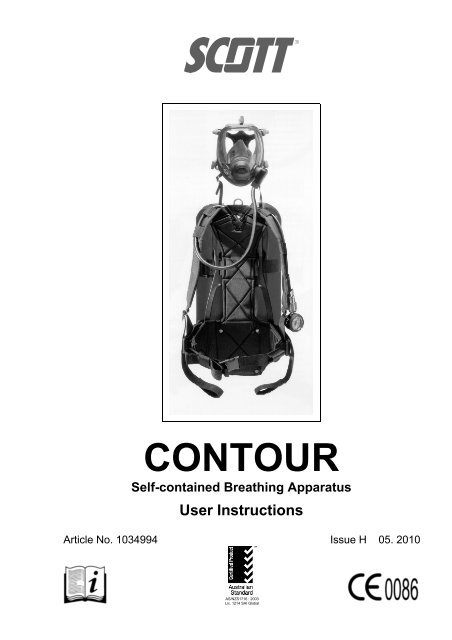 Contour User Manual - English - Scott Safety
