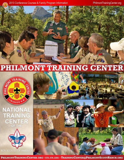 2013 Conference Brochure - Philmont Scout Ranch