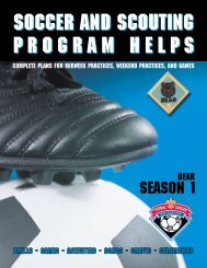 Soccer and Scouting Program Helps Soccer and Scouting Program ...