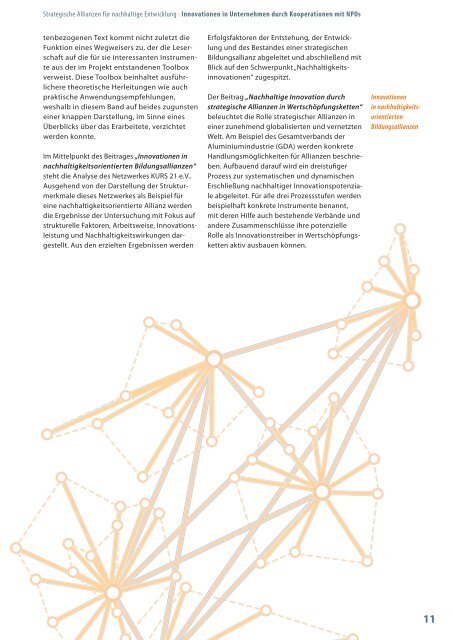 Strategische Allianzen fÃ¼r nachhaltige Entwicklung Innovationen in ...