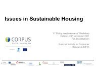 Issues in Sustainable Housing - The SCP Knowledge Hub