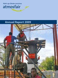 Annual Report 2009 - Atmosfair