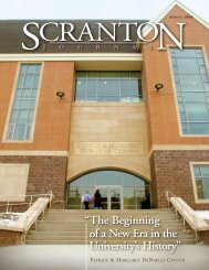 SPrIng 2008 - The University of Scranton