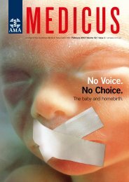 No Voice. No Choice. - AMA WA