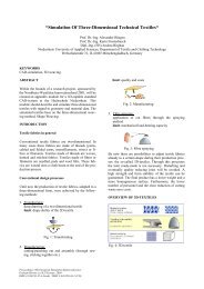 esm-28 Simulation of Three-Dimensional Technical Textiles ...