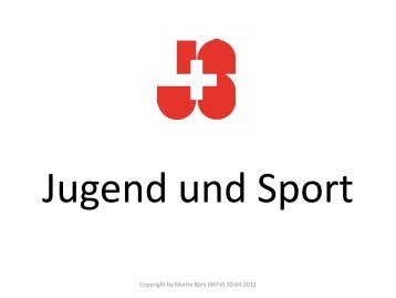 Jugend und Sport - SC SchÃ¶ftland