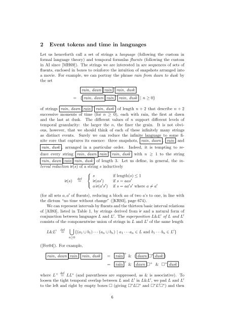 Situations from events to proofs 1 Introduction