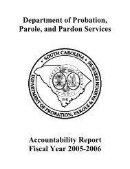 Probation, Parole and Pardon Services, Department & Board of