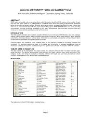 Exploring DICTIONARY Tables and SASHELP Views