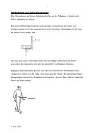 Winkelhebel und Stehaufmännchen - Scuffil.de