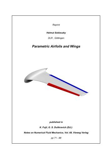 Parametric Airfoils and Wings - DLR