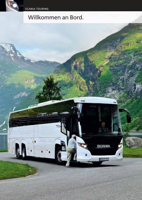 Scania Touring - Willkommen an Bord