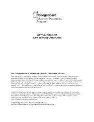 AP® Calculus AB 2008 Scoring Guidelines - AP Central - College ...