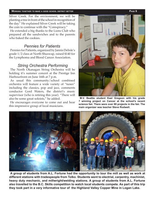 June 2010 Newsline.pdf - School District 83 North Okanagan ...