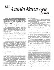 WM814-816 THE VENNITA MARCUSSEN LETTER ... - SDADefend