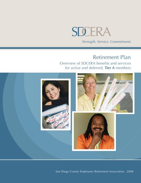 Retirement Plan booklet - sdcera