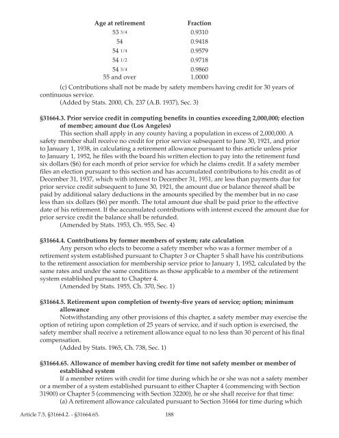 County Employees Retirement Law of 1937 (CERL) - sdcera