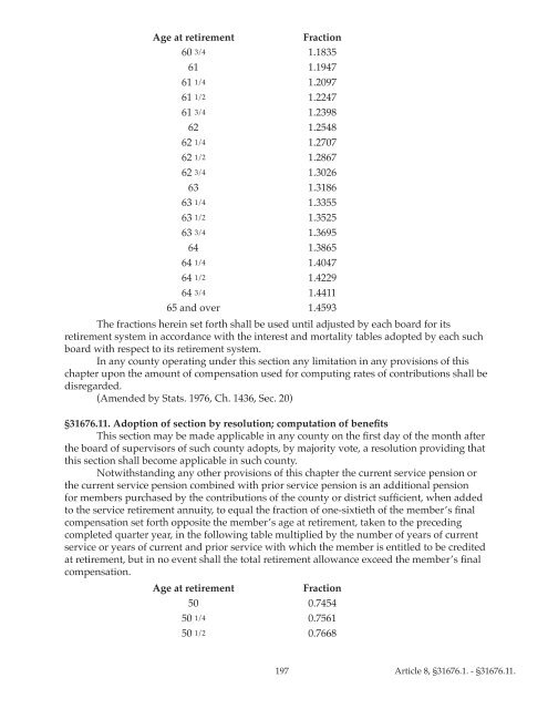 County Employees Retirement Law of 1937 (CERL) - sdcera