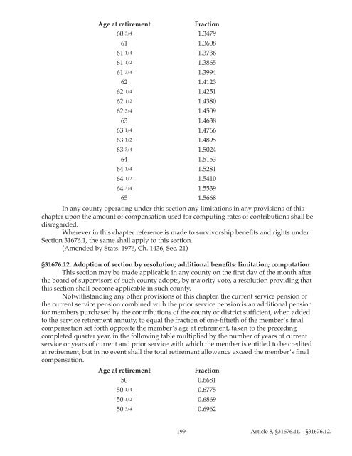 County Employees Retirement Law of 1937 (CERL) - sdcera