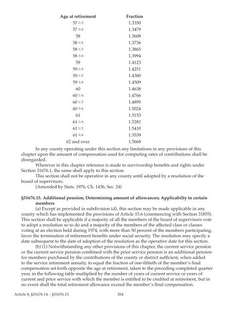 County Employees Retirement Law of 1937 (CERL) - sdcera