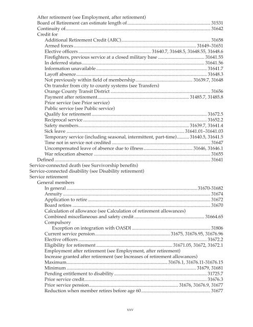 County Employees Retirement Law of 1937 (CERL) - sdcera