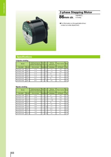 2-phase Stepping Motor - Emis Gmbh