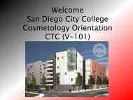 Welcome to San Diego City College's Cosmetology Program ...