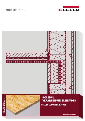 Verarbeitungsleitfaden EUROSTRAND® OSB (PDF)