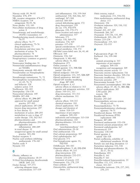 Small Animal Clinical Pharmacology - CYF MEDICAL DISTRIBUTION