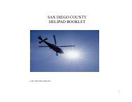 Heliport Booklet - County of San Diego