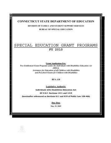 Application - Connecticut State Department of Education - CT.gov